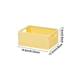 Folding Storage Boxes Basket Household Clutter Box Home Desktop Organizer Foldable Multi-functional Plastic Box Makeup Organizer - Image 19