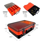 High-capacity Thickening Double Layer Fishing Tackle Box Lure Plastic Storage Organizer Hook Tool Case Sea Accessories Boxes - Image 2