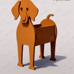 Garden Flower Pot Dog Shape Planter Shiba inu Mastiff Cain Terrier Havanese Vase Pots DIY PVC Flower Planters Garden Home Decor - Image 13