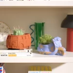 Kombi Camper Van Bus Planter Pot Silicone Molds for Cement Garden Decor Italian Vintag Motorcycle Jesmonite Garden Pot Making