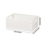 Folding Storage Boxes Basket Household Clutter Box Home Desktop Organizer Foldable Multi-functional Plastic Box Makeup Organizer - Image 13