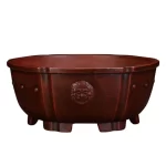 Chinese Antique Purple Clay Relief Flowerpot Tabletop Bonsai Pots Square Macetero Vintage Balcony Decoration Succulent Planters - Image 6