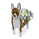 Garden Flower Pot Dog Shape Planter Shiba inu Mastiff Cain Terrier Havanese Vase Pots DIY PVC Flower Planters Garden Home Decor - Image 9