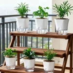 1/5pcs Transparent Self-Watering Plant Flower Pot Lazy Hydroponic Flowerpot Plastic Planters Home Garden Decoraction Planters - Image 3
