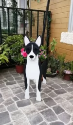 Garden Flower Pot Dog Shape Planter Shiba inu Mastiff Cain Terrier Havanese Vase Pots DIY PVC Flower Planters Garden Home Decor - Image 8