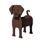 Garden Flower Pot Dog Shape Planter Shiba inu Mastiff Cain Terrier Havanese Vase Pots DIY PVC Flower Planters Garden Home Decor - Image 3