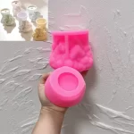 Plaster Planter Pot Silicone Mold Candle Holder Mold With Lid Concrete Candle Jar Vessel Container Mold DIY Home Decoration - Image 8