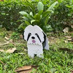 Garden Flower Pot Dog Shape Planter Shiba inu Mastiff Cain Terrier Havanese Vase Pots DIY PVC Flower Planters Garden Home Decor - Image 20