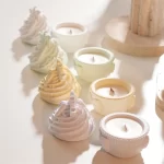 Plaster Planter Pot Silicone Mold Candle Holder Mold With Lid Concrete Candle Jar Vessel Container Mold DIY Home Decoration - Image 5