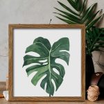 Botanical Framed Wall Art, Set of 4, 10x10, Walnut Frames - Image 6