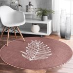 Round Velvet Rug, Non-Slip, Boho Print (Multiple Sizes) - Image 3