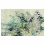 2' x 7' Runner Polypropylene Ivory Area Rug - Image 2