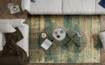 118" X 158" Seafoam Polypropylene Rug - Image 5