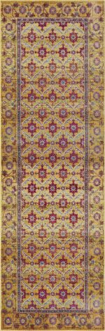 118" X 158" Gold Polypropylene Rug - Image 4