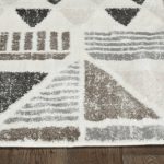 27" X 90" Ivory or Mocha Polyester Rug