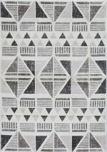27" X 90" Ivory or Mocha Polyester Rug - Image 2