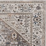 118 X 158 Grey Polyester Rug - Image 2