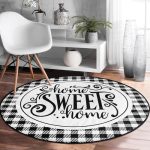 Home Sweet Home Round Rug - Image 4