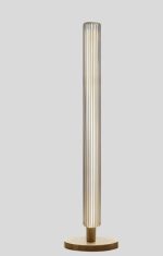 Handcrafted Glass Floor Lamp, Modern - Image 4