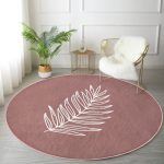 Round Velvet Rug, Non-Slip, Boho Print (Multiple Sizes) - Image 4