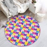 Cute Cats Print Baby Room Rug | Homeezone - Image 4