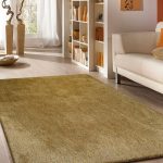 Fancy Collection Gold Shag Area Rug - Image 2