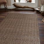 Glitzy Rugs 8 x 10 ft. Hand Woven Jute Rug, Eco-Friendly