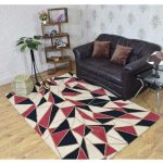 5 x 8 ft. Hand Tufted Wool Contemporary Rectangle Area Rug, Multi
