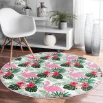 Cute Flamingo Pattern Rug | Homeezone - Image 4