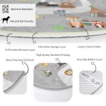 Cute Animals Printed Nursery Room Rug | Homeezone - Image 2