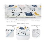 Cute Sheep Pattern Kids Room Washable Round Rug | Homeezone - Image 5