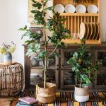 Artificial Silk Fig Tree In Pot - Image 6