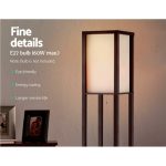 Artiss 3-Tier Shelf Storage Floor Lamp, LED - Image 4