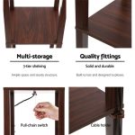 Artiss 3-Tier Shelf Storage Floor Lamp, LED - Image 5