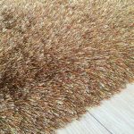 Fancy Collection Gold Shag Area Rug - Image 3