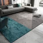 Modern Geometric Wilton Rug, Nordic Style, Washable - Image 8