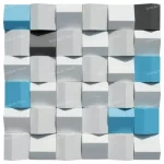 3D Triangle Solid Wood Mosaic Tile Acoustic Diffuser Panel - Image 8
