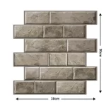 10-Piece Waterproof Self-Adhesive 3D Wall Panels - Image 10