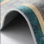 Modern Geometric Wilton Rug, Nordic Style, Washable - Image 6