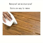 10pcs Wood Grain Wallpaper Panels Peel and Stick Self-Adhesive Foam Panel - Image 4