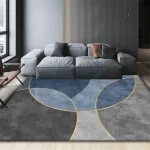 Modern Geometric Wilton Rug, Nordic Style, Washable - Image 14