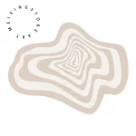 Black & White Geometric Rug - Image 11