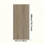 3-Meter Self-adhesive Waterproof Grille Wall Panel - Image 6