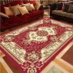 Traditional Persian-Style Medallion Area Rug - Image 14