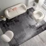 Modern Geometric Wilton Rug, Nordic Style, Washable - Image 21