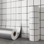 40-Piece Waterproof Marble Tile Wall Panels, Self-Adhesive - Image 11