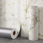 40-Piece Waterproof Marble Tile Wall Panels, Self-Adhesive - Image 7