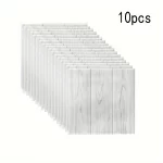 10pcs Wood Grain Wallpaper Panels Peel and Stick Self-Adhesive Foam Panel - Image 11