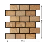 10-Piece Waterproof Self-Adhesive 3D Wall Panels - Image 7