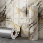 40-Piece Waterproof Marble Tile Wall Panels, Self-Adhesive - Image 15